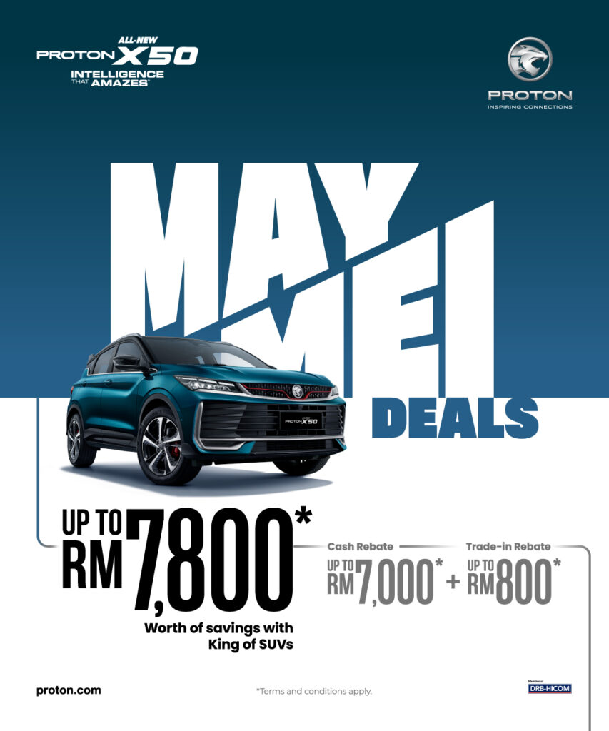 Promosi Proton Mei 2026 - X50 - ProtonAnggun.com