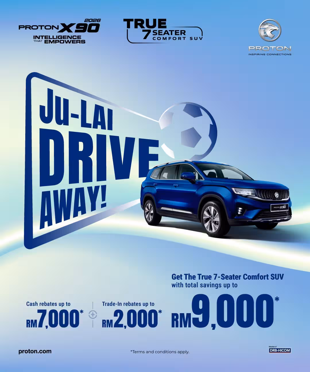Promosi Proton X90 Julai 2026